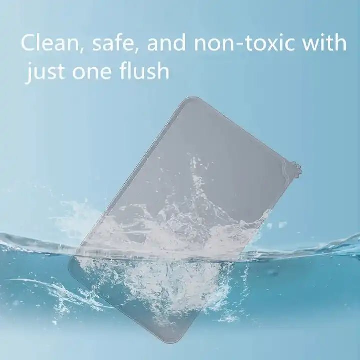 Anti - splash Mat For Cat Water Fountain - myfurrypal.co